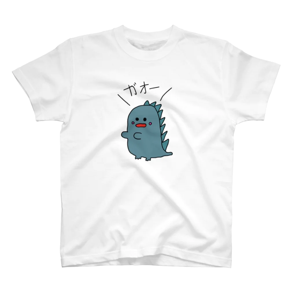 タキタキの怪獣ゴンのガオーTシャツ スタンダードTシャツ