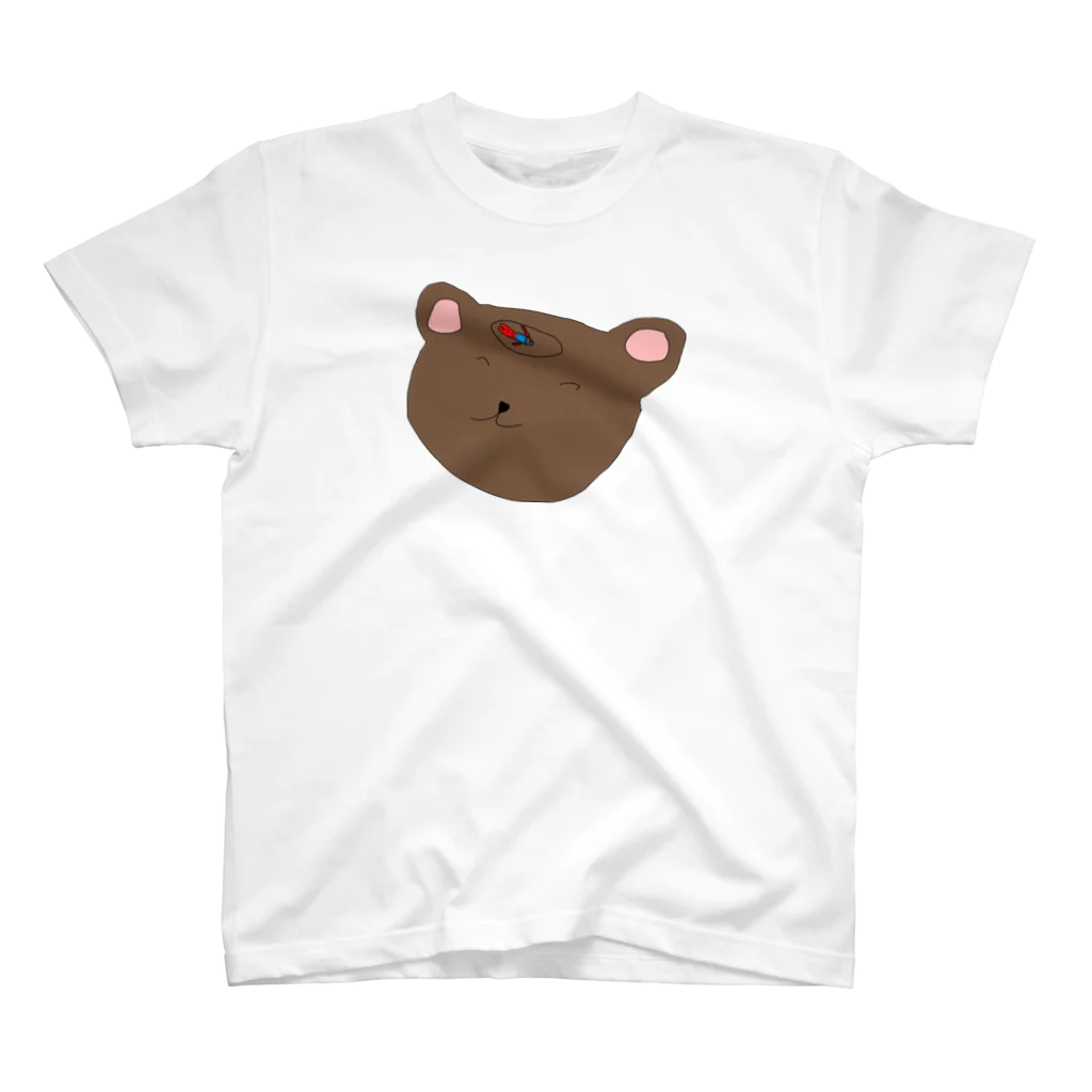 イーグルくんの子供が描いたクマの絵 Regular Fit T-Shirt