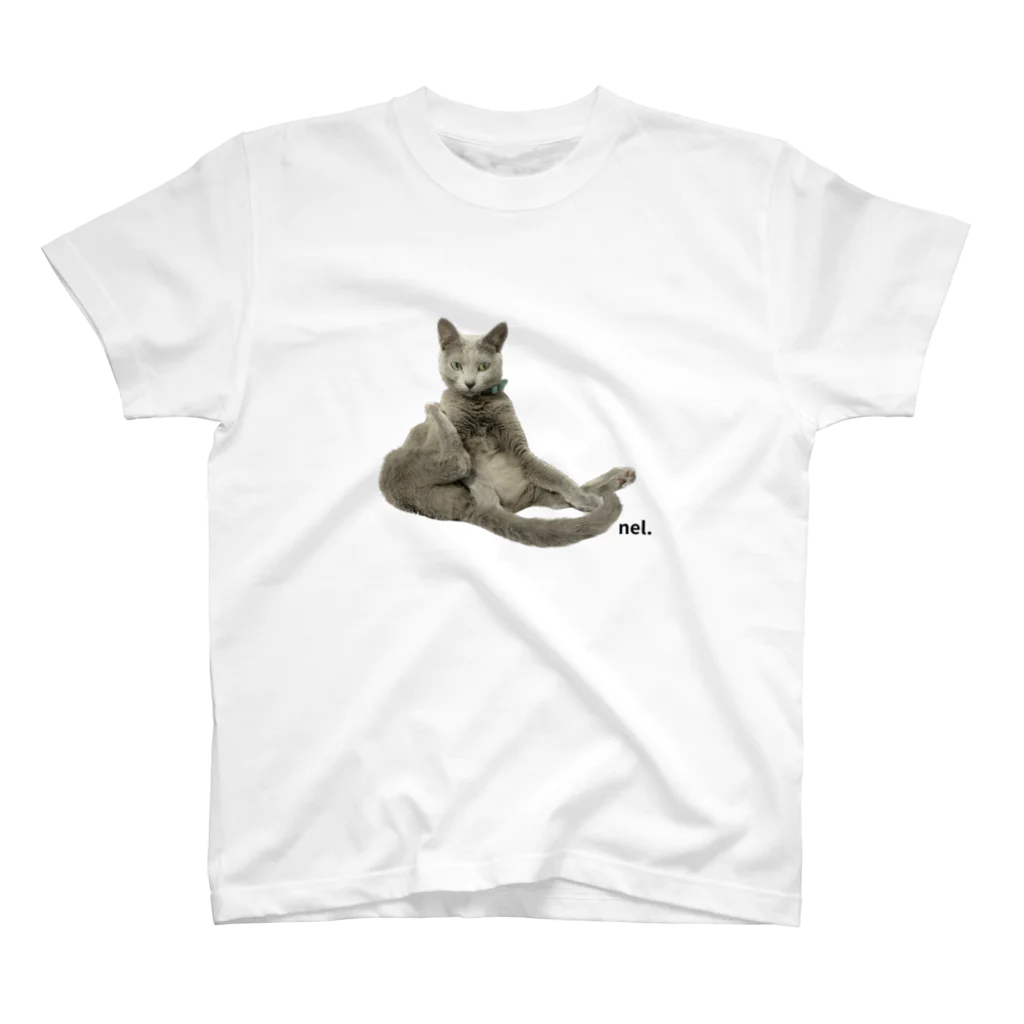 haru_nelの猫のネルちん　Tシャツ スタンダードTシャツ