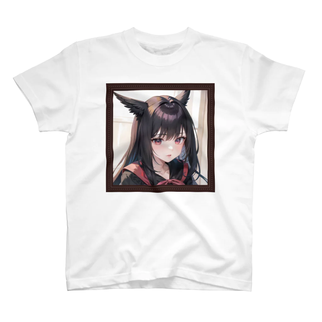 ソノタショップの美少女ねこ Regular Fit T-Shirt