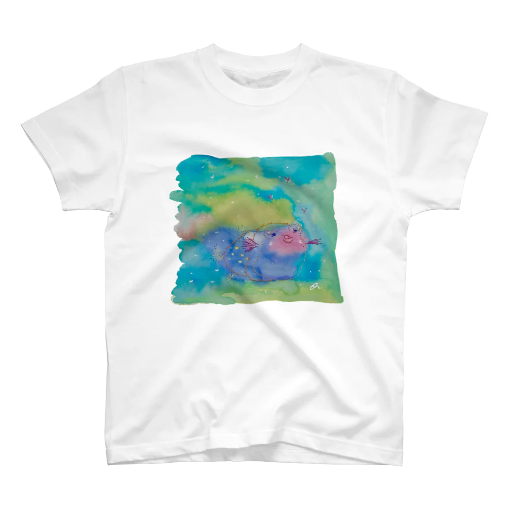 onmycolorの楽描き店のはこぷく代さん Regular Fit T-Shirt