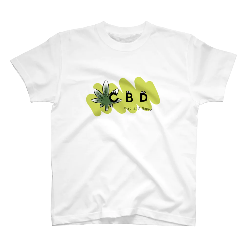 CBDshopまどろみのまどろみCBDTシャツ/B スタンダードTシャツ