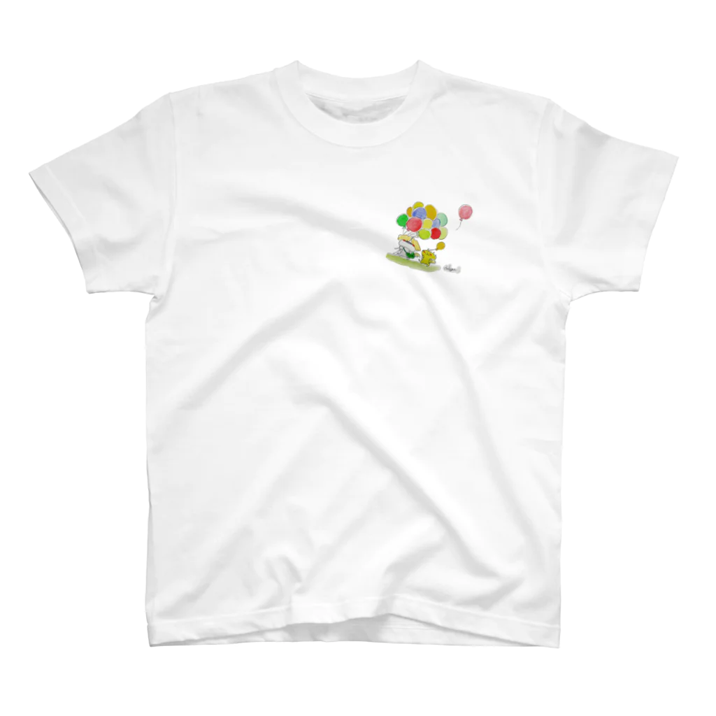 おさんぽのふうせんのTシャツ Regular Fit T-Shirt