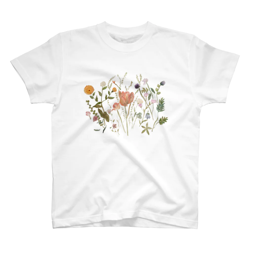 Nanakofficialのa lot of flowers Regular Fit T-Shirt