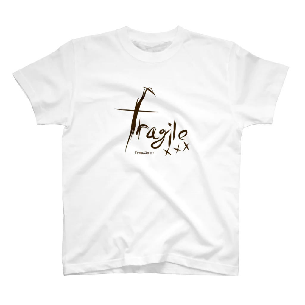 fragile×××のデザインロゴ01 Regular Fit T-Shirt