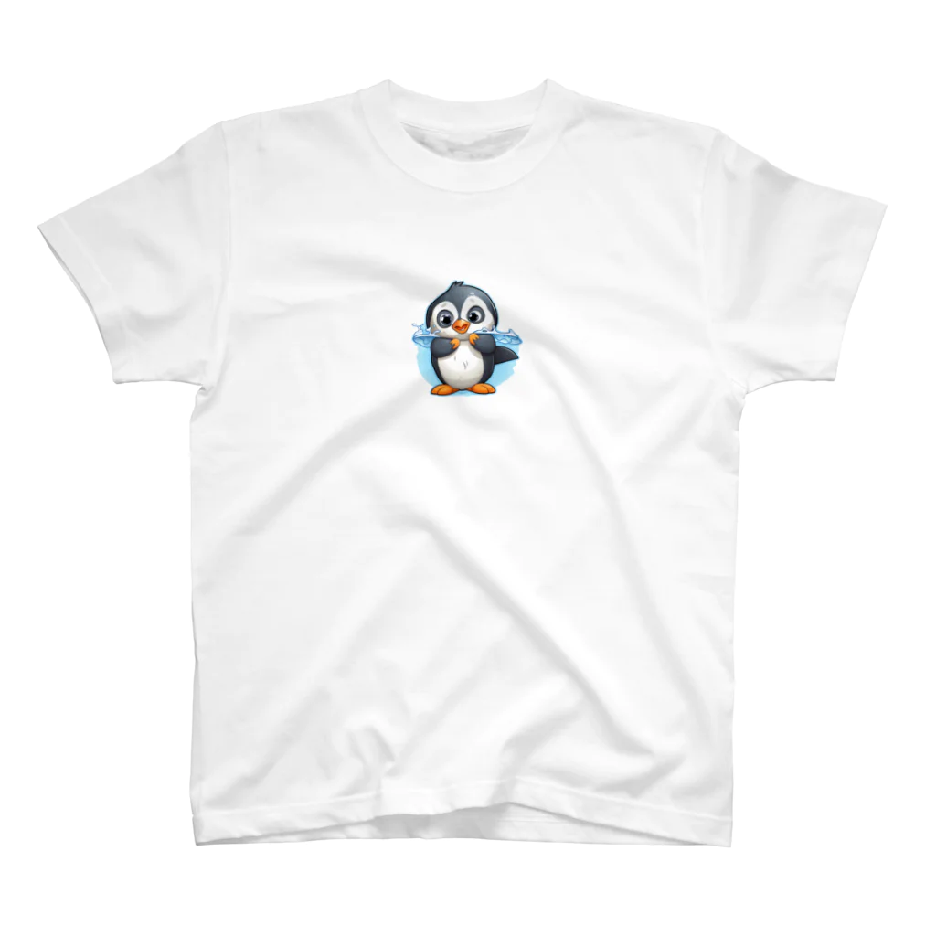 K'SROOMの溺れそうなペンギン！ スタンダードTシャツ