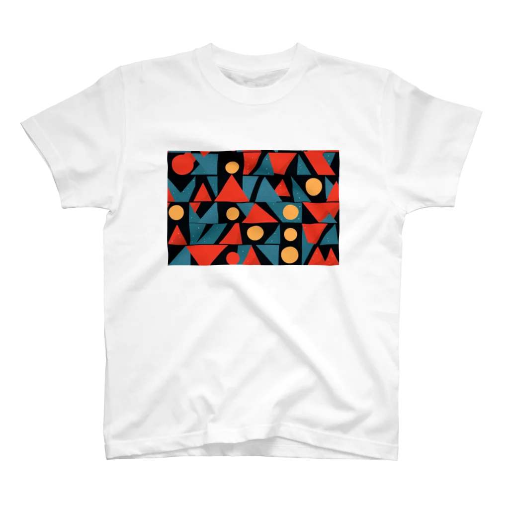 18ban's shopの「神聖な幾何学」をテーマにした美しいデザイン Regular Fit T-Shirt