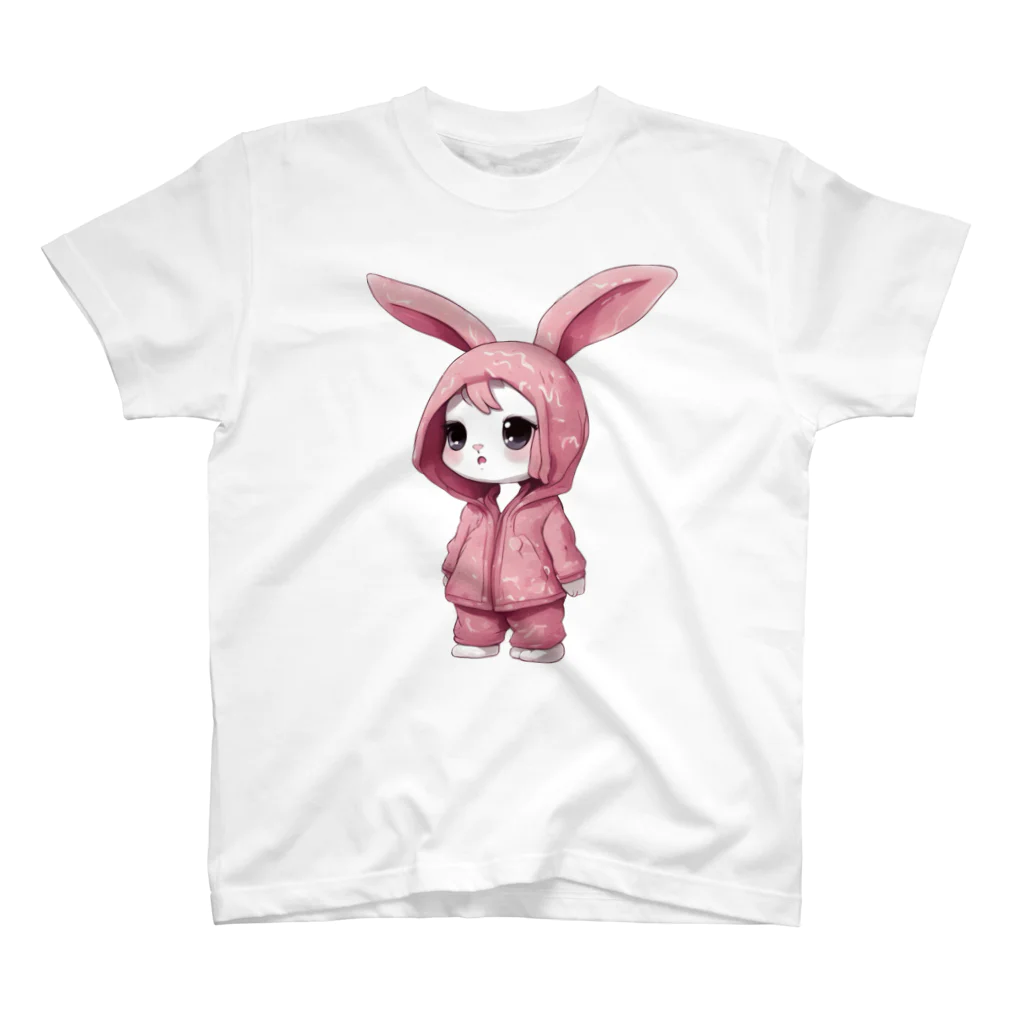 animal canvasのthe Rabbit！ スタンダードTシャツ