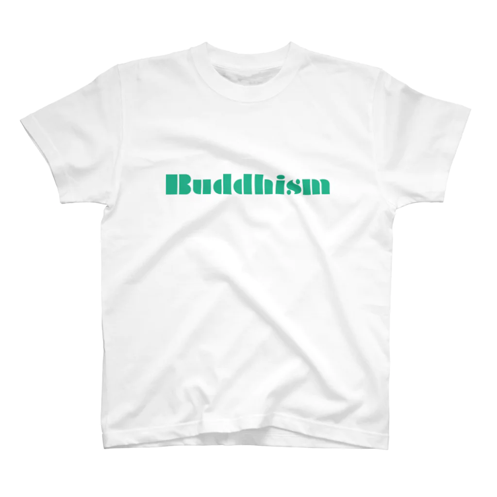 ブッディズムの螺旋Buddhism Regular Fit T-Shirt