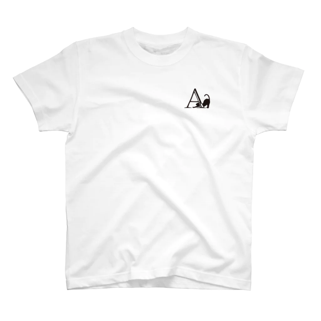 a_yum_iのA猫 Regular Fit T-Shirt