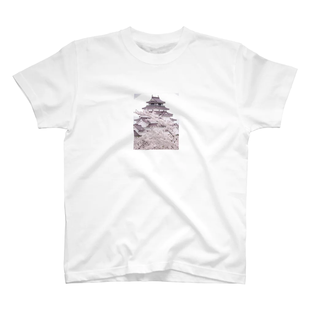 TMK-のシロと桜 Regular Fit T-Shirt