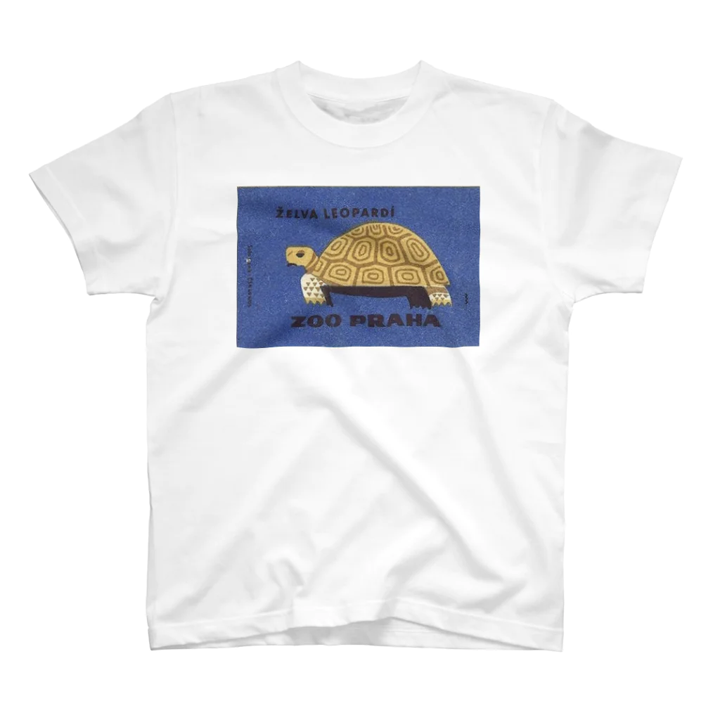 YS VINTAGE WORKSのチェコ・プラハ動物園　ゾウガメ Regular Fit T-Shirt