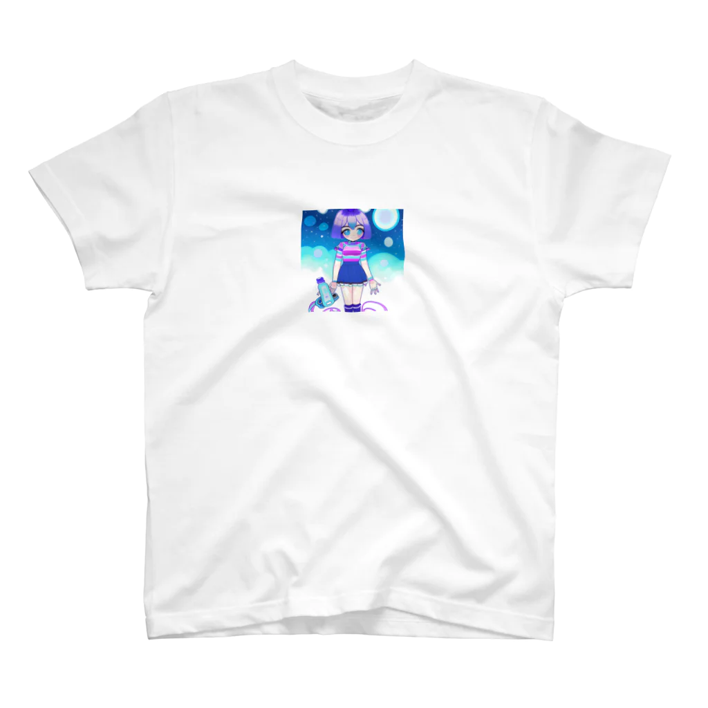 the blue seasonのルナちゃん スタンダードTシャツ