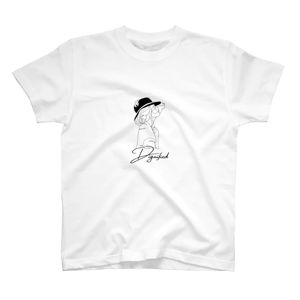 DNF ‐dignified‐のDNF Lady Regular Fit T-Shirt