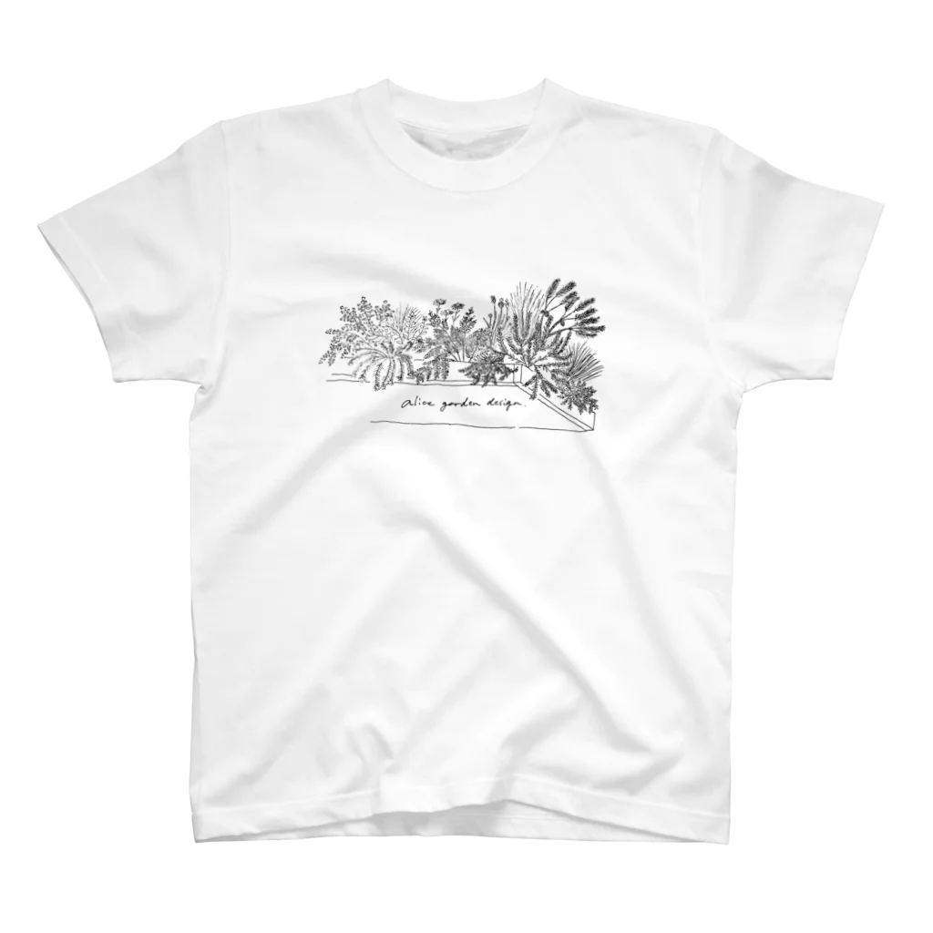 asataku gardener (alice garden design)のSod roof Regular Fit T-Shirt