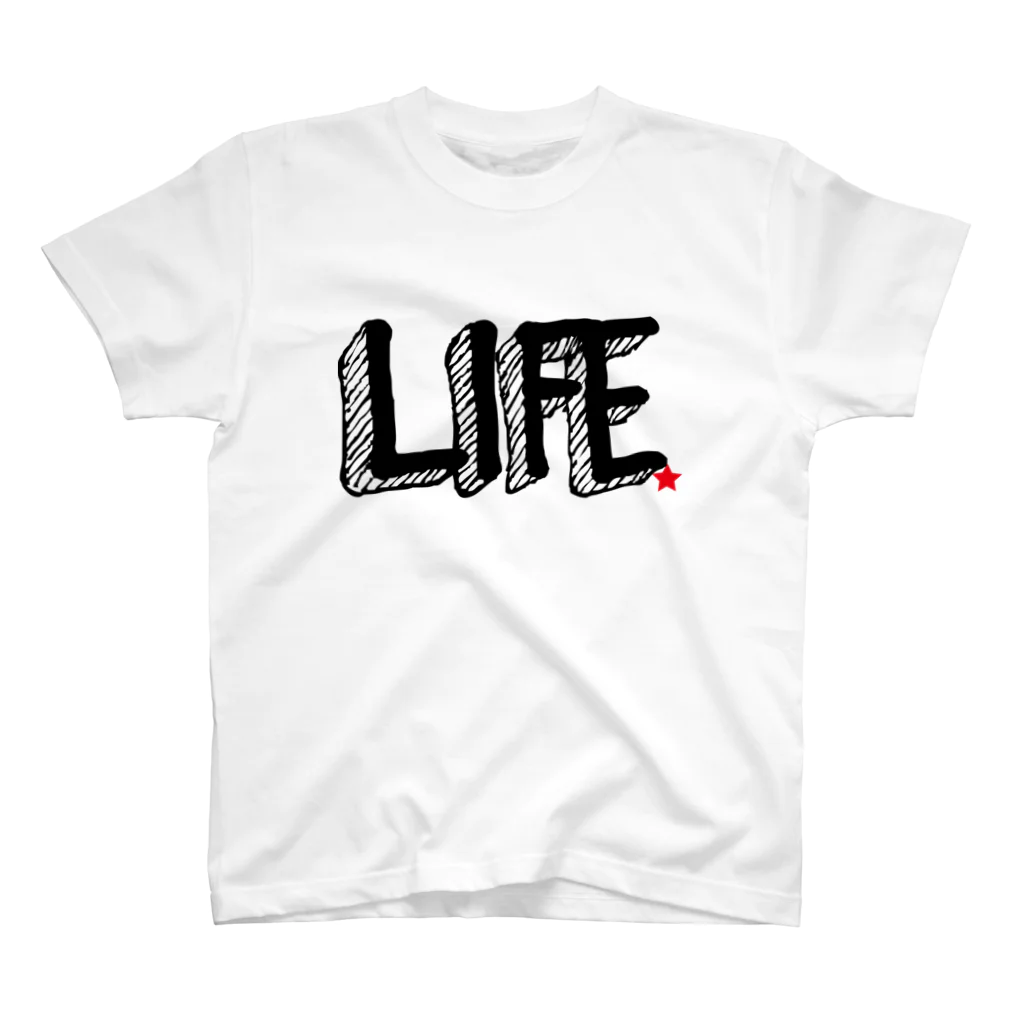 aaaaaのLIFE スタンダードTシャツ