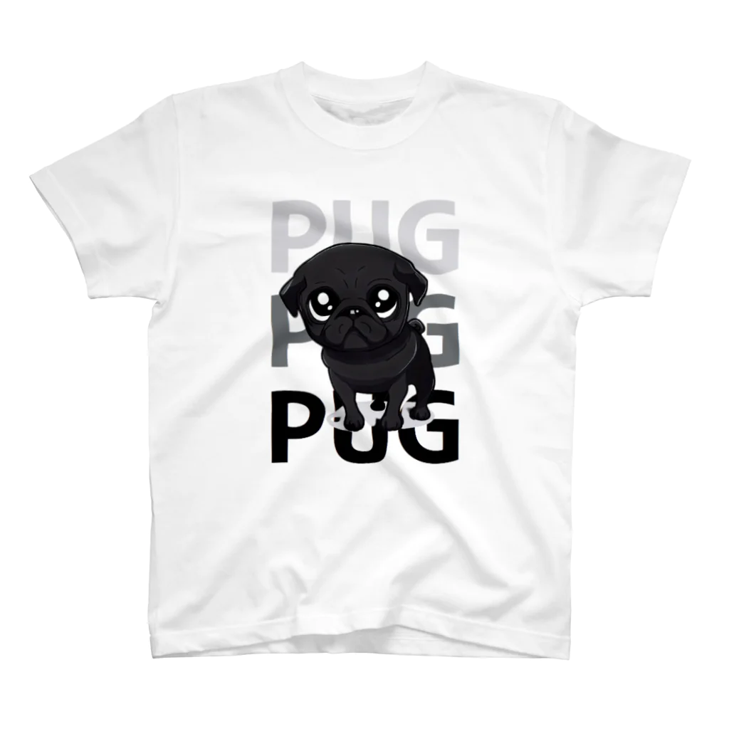 furebuhi　clubのグラフィックPUG！ スタンダードTシャツ