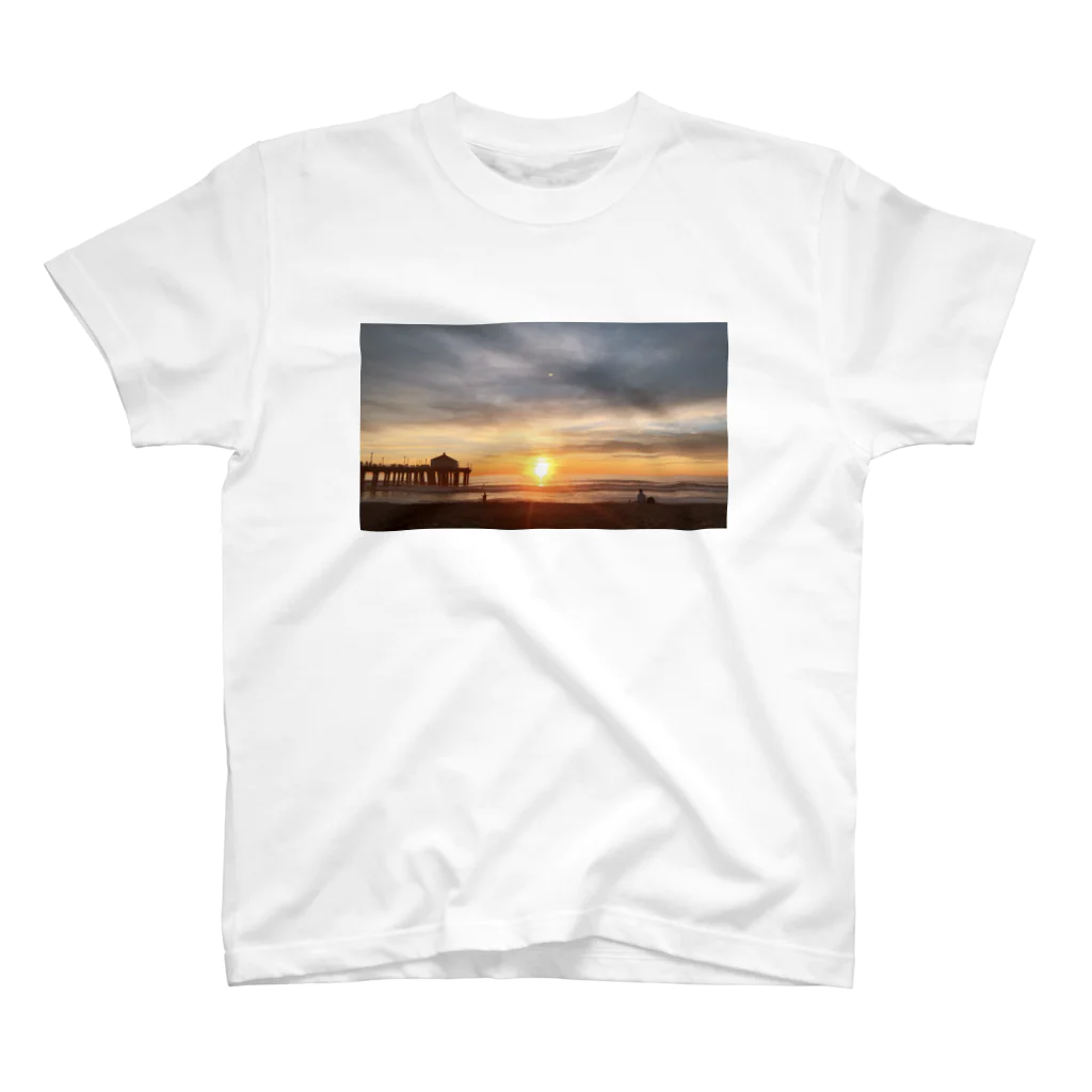 tsukuneのLA sunset Regular Fit T-Shirt