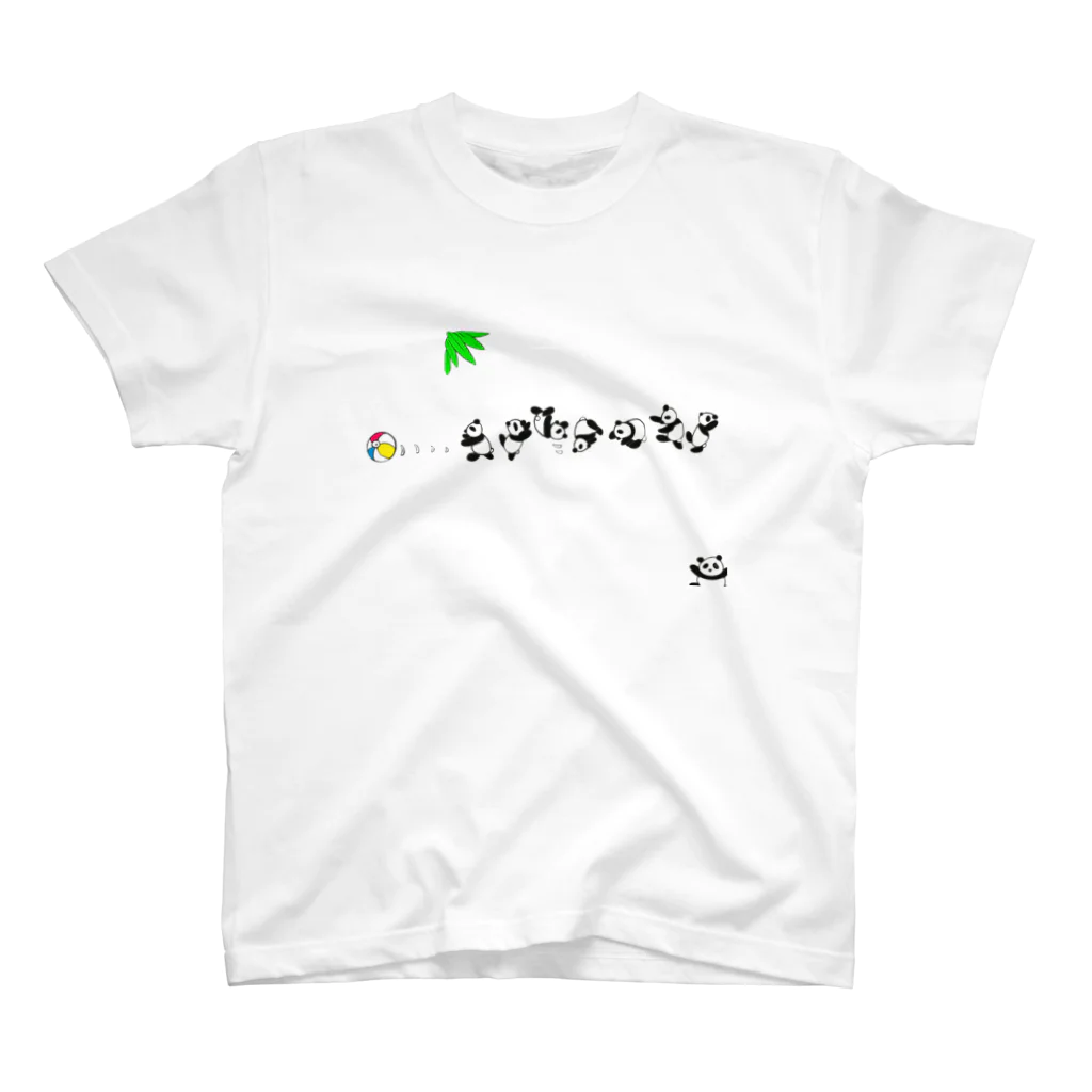 kita nobuwaのころがる子パンダ Regular Fit T-Shirt