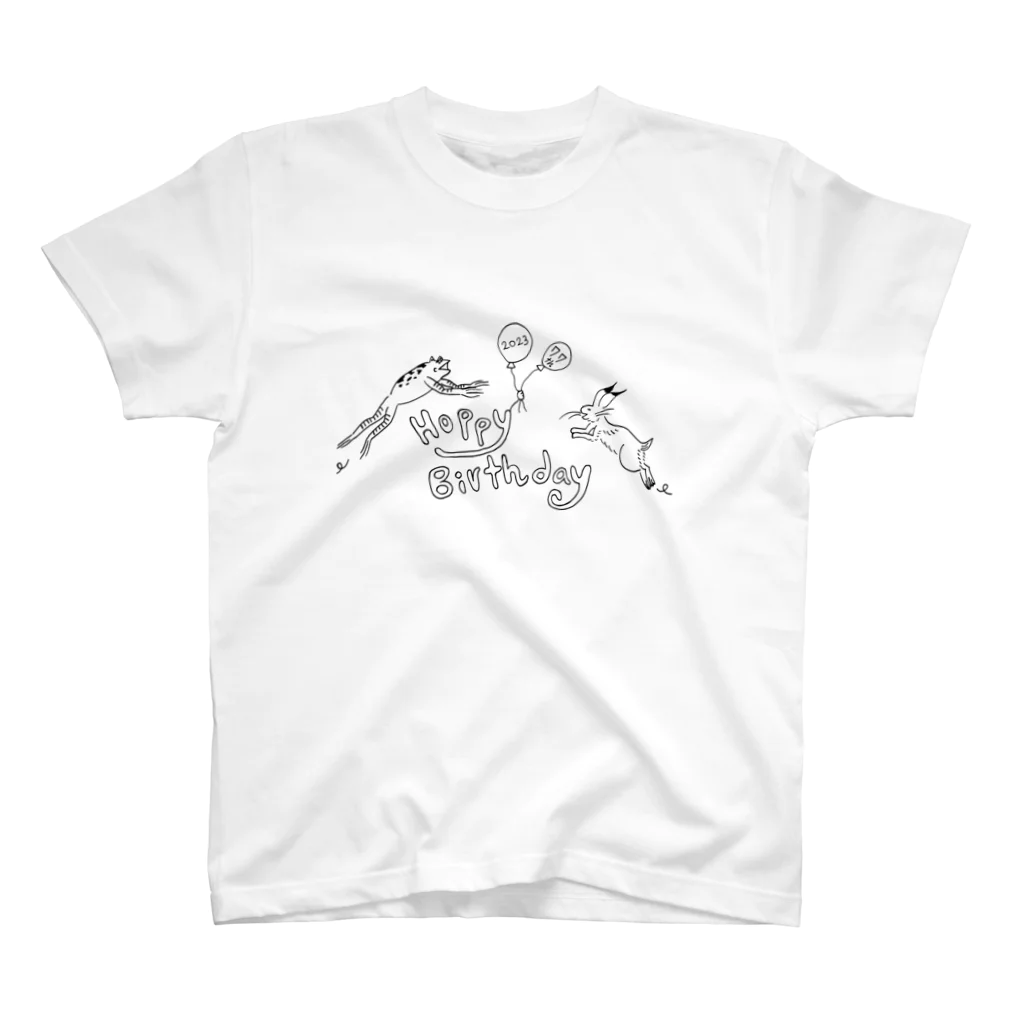 ミレニアルの流儀のHoppy Birthday Regular Fit T-Shirt