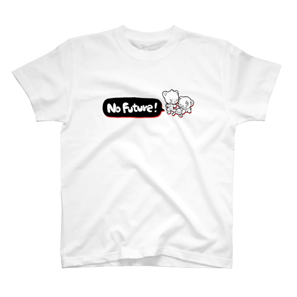 PIKATAROのno future スタンダードTシャツ