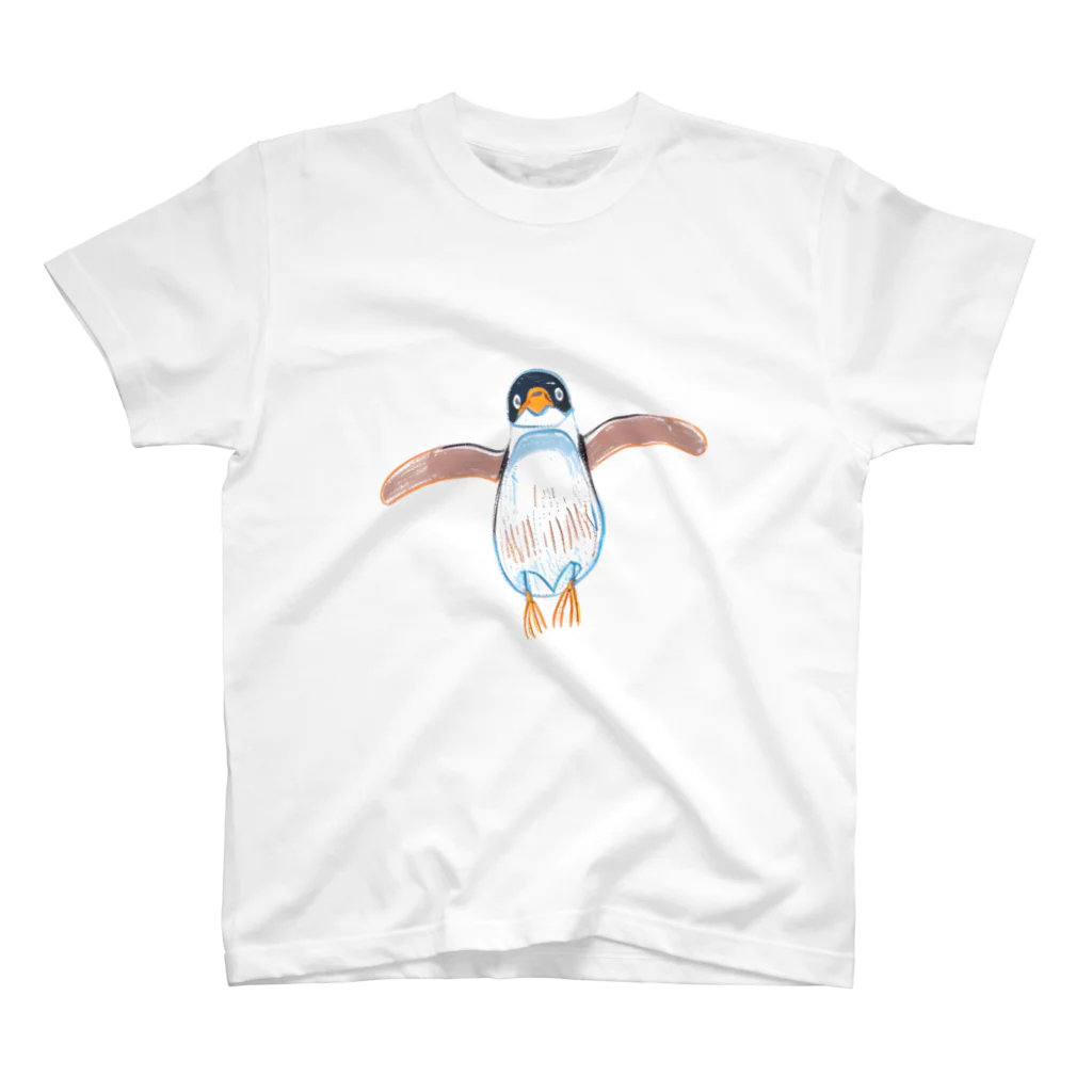 tomato16の空飛ぶペンギン スタンダードTシャツ