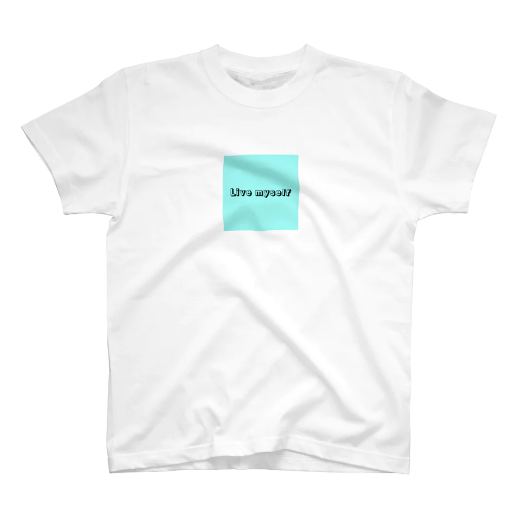 Billion HackのLive myself スタンダードTシャツ