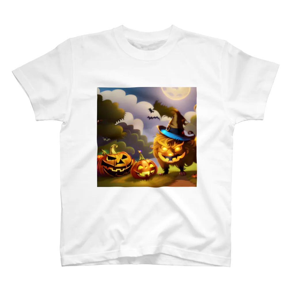 ピーカーブーのハロウィンのモンスターパーティ スタンダードTシャツ