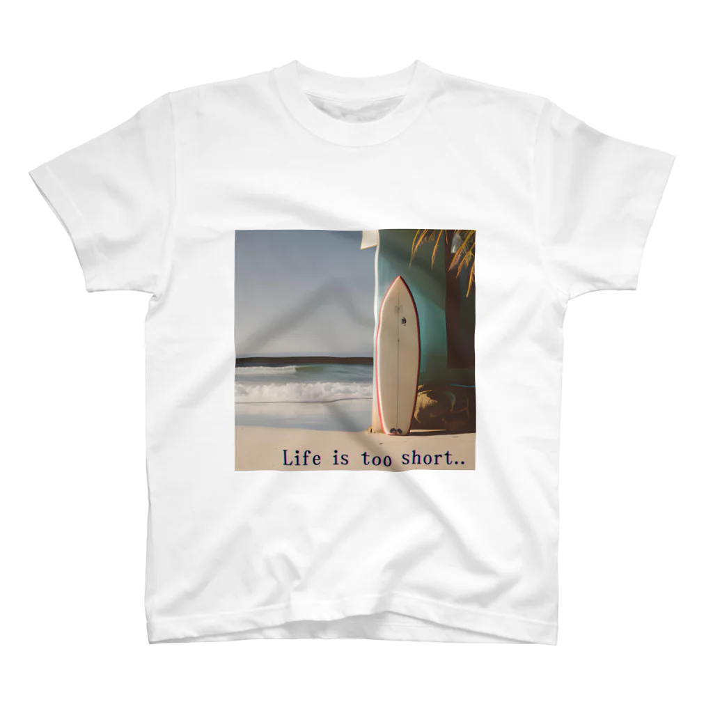 bonds-tのLife is too short スタンダードTシャツ