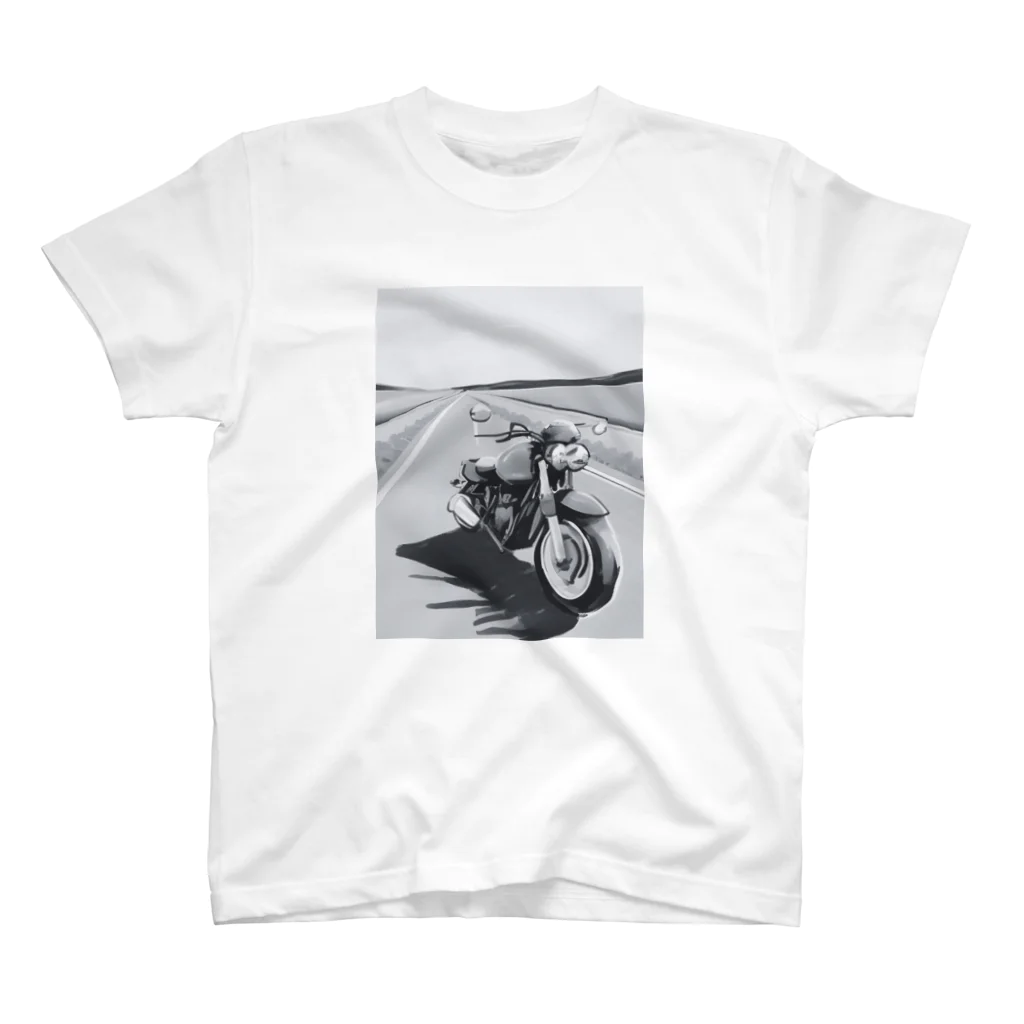 Slick_Shopのantique_motorcycle01 スタンダードTシャツ