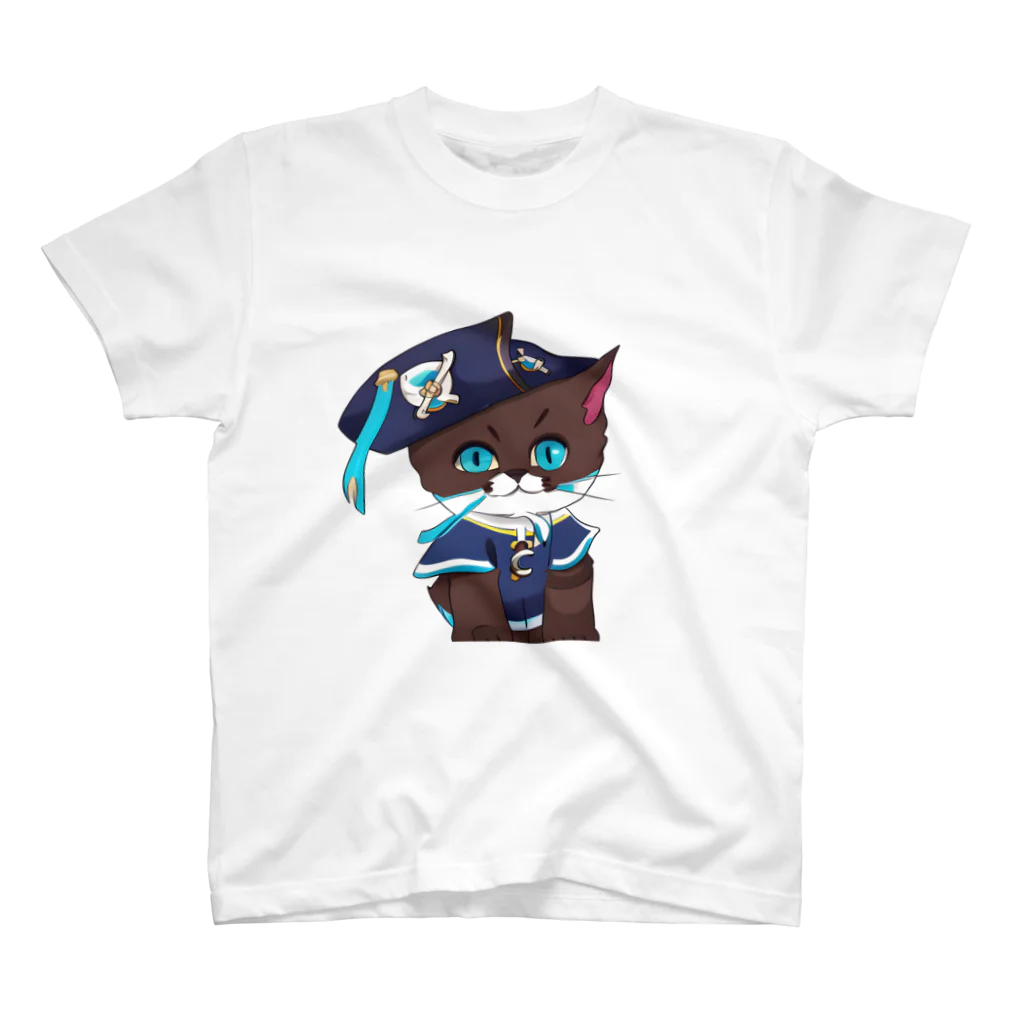 可愛い猫ちゃんの海賊うみ猫ちゃん Regular Fit T-Shirt