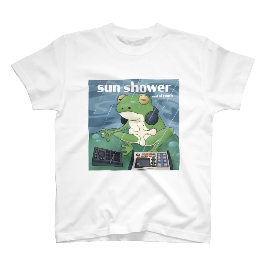 end of youthのsun shower スタンダードTシャツ