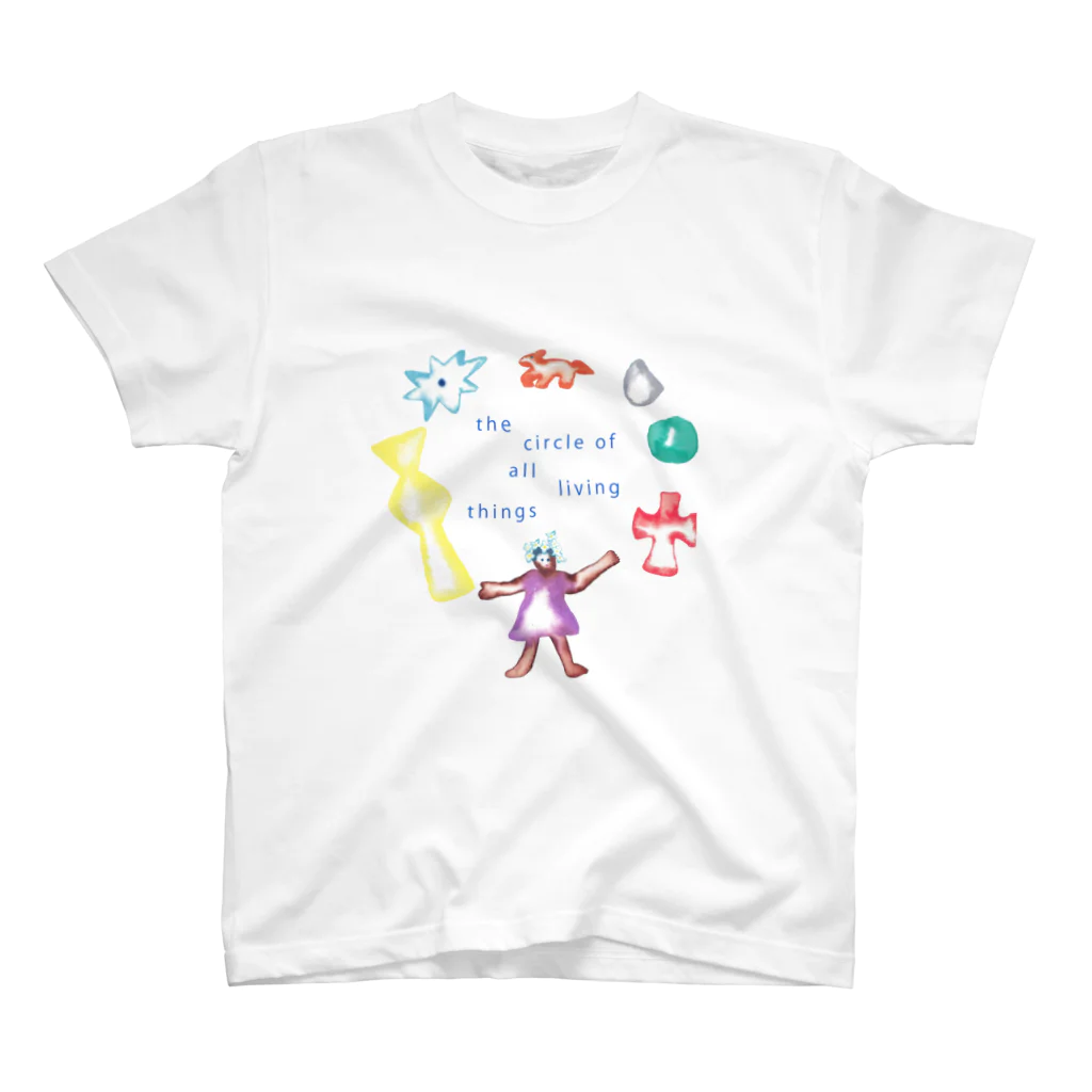 karin okamoto のthe circle of all living things Regular Fit T-Shirt