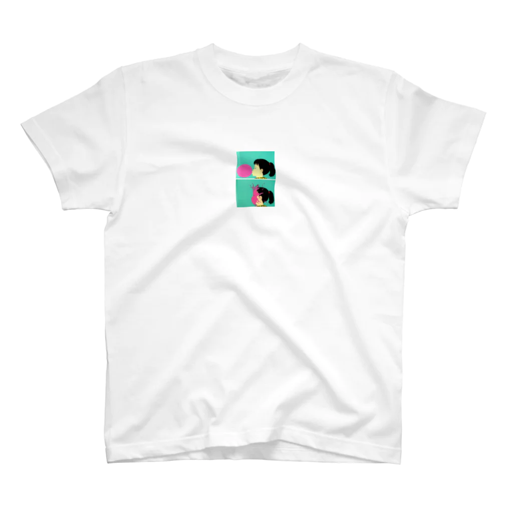 おでんの風船と女の子 Regular Fit T-Shirt