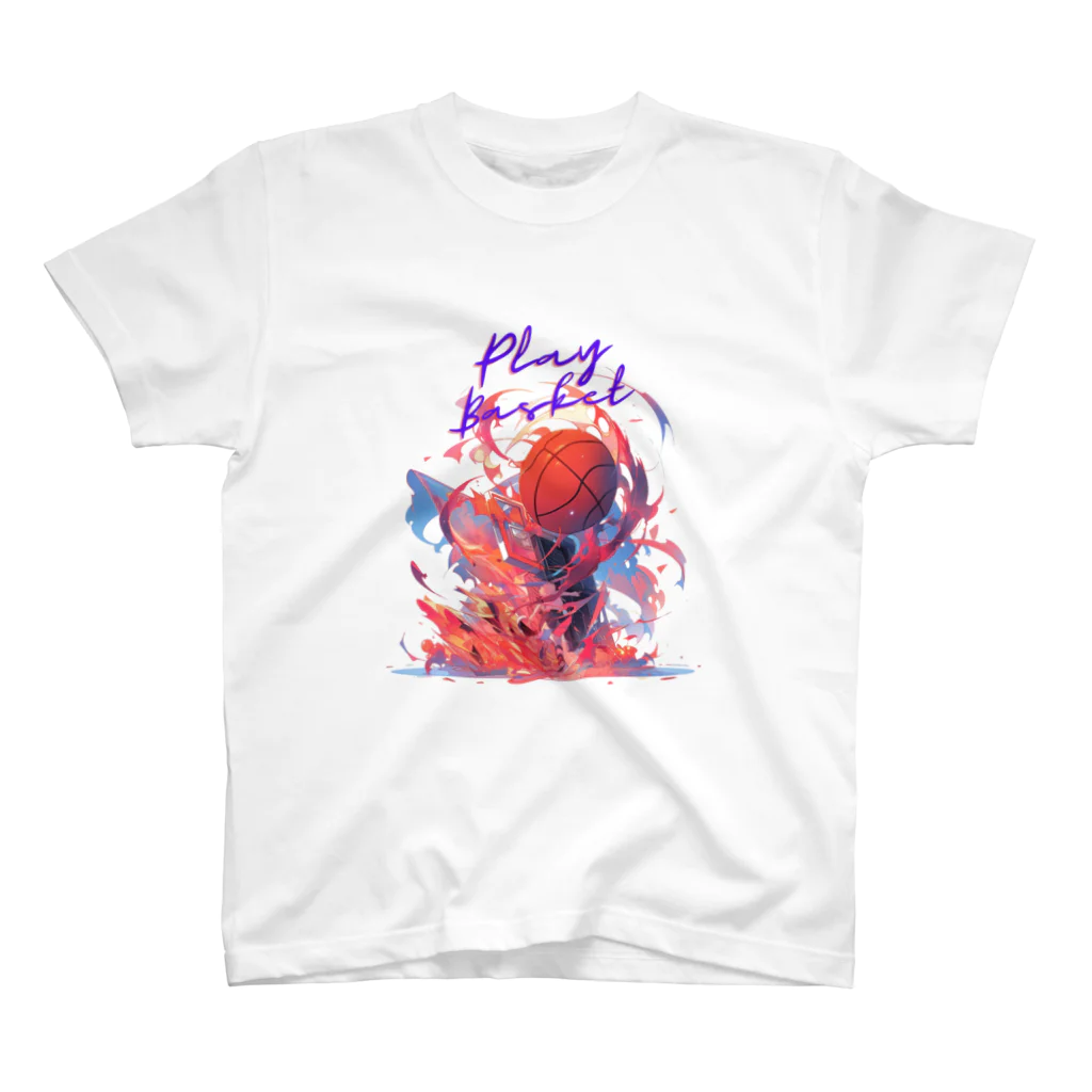 SUY_art_のPlay Basket Regular Fit T-Shirt