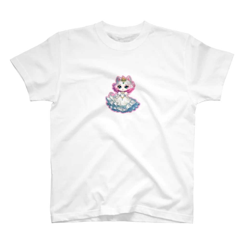 Sweet Stashの猫のプリンセス Regular Fit T-Shirt