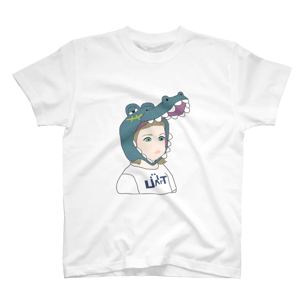 UiArTの愛を込めてワニ嫌いの人へ スタンダードTシャツ