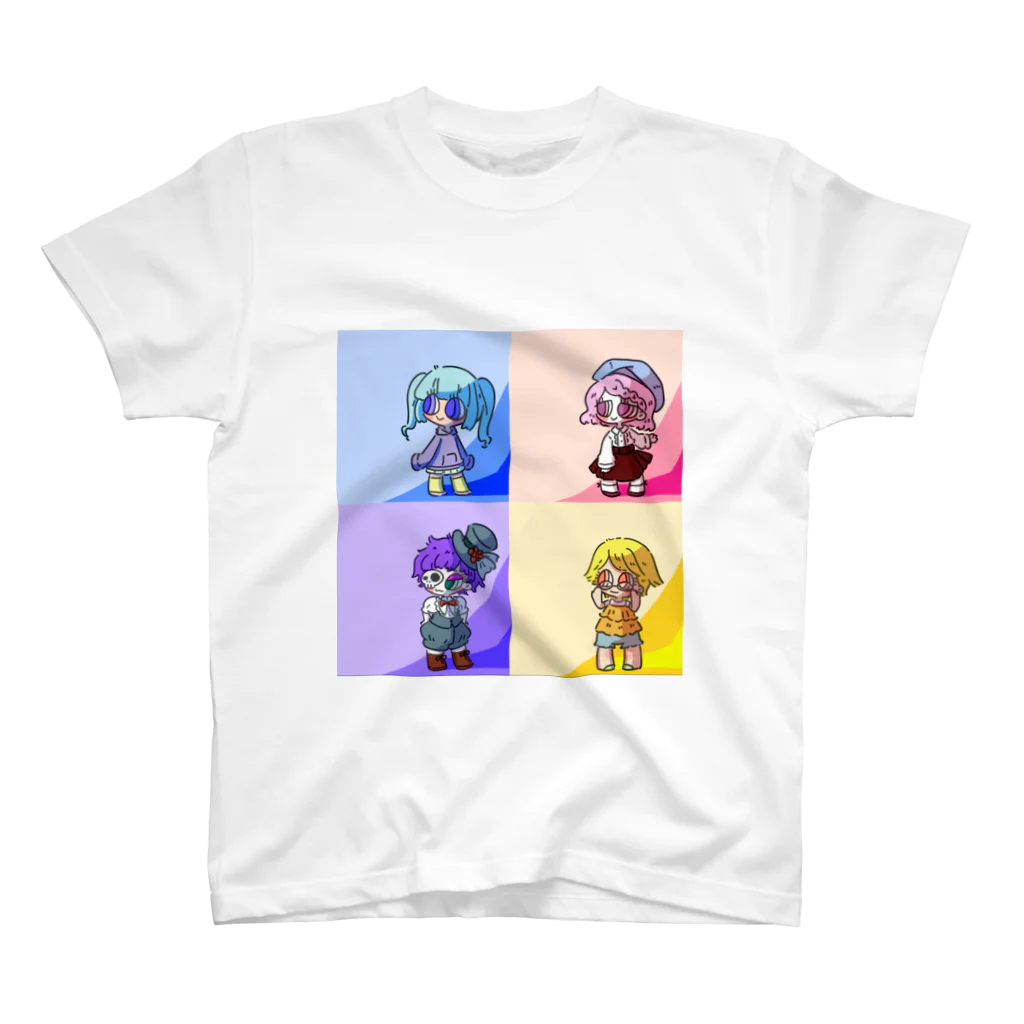 Uedayanのゆめかわ女子４二人組 Regular Fit T-Shirt