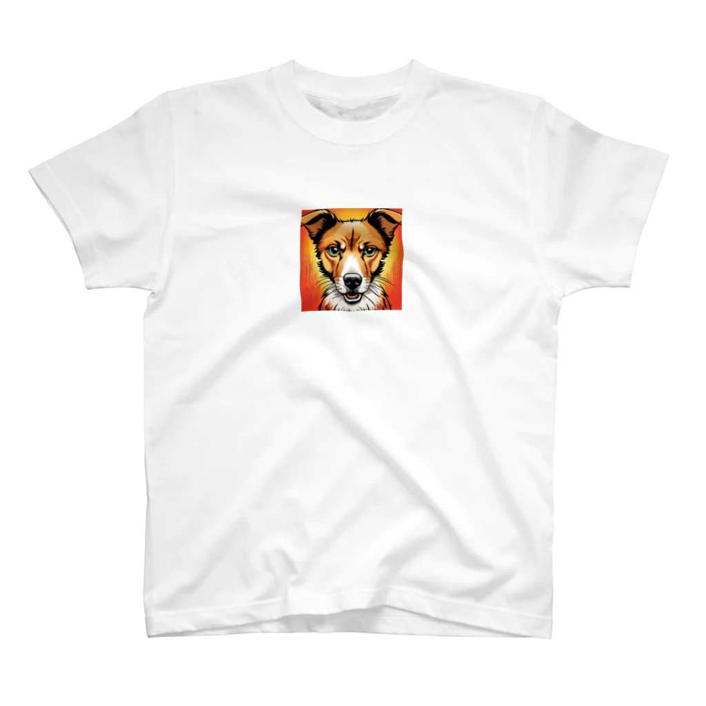 KURISANの可愛い犬です。 Regular Fit T-Shirt