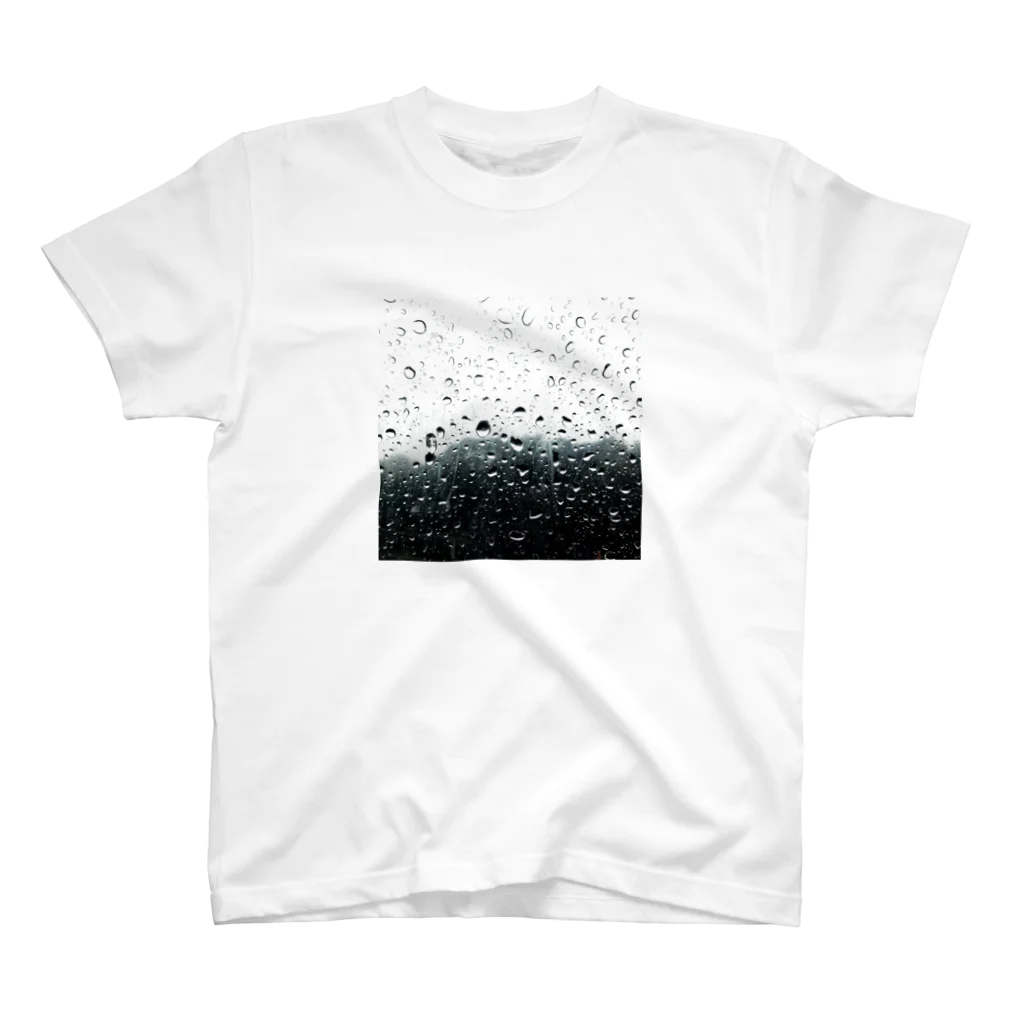 モリチエコの雨 Regular Fit T-Shirt