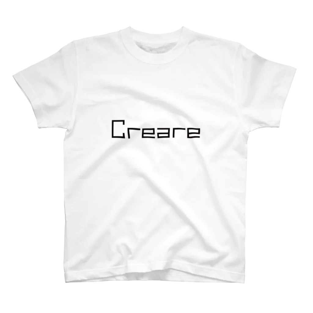 Creare クレアーレのクレアーレ　シンプルロゴ Regular Fit T-Shirt