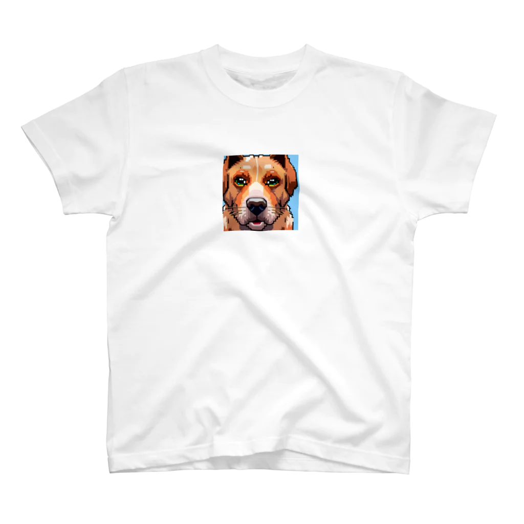 getprizeのドット絵の犬 スタンダードTシャツ