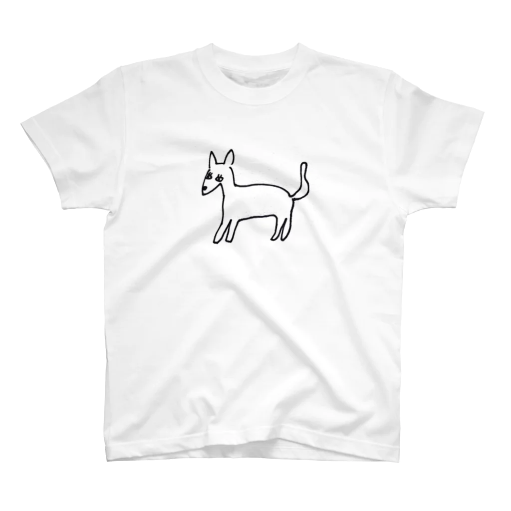mmm-mの猫でもない犬でもない Regular Fit T-Shirt