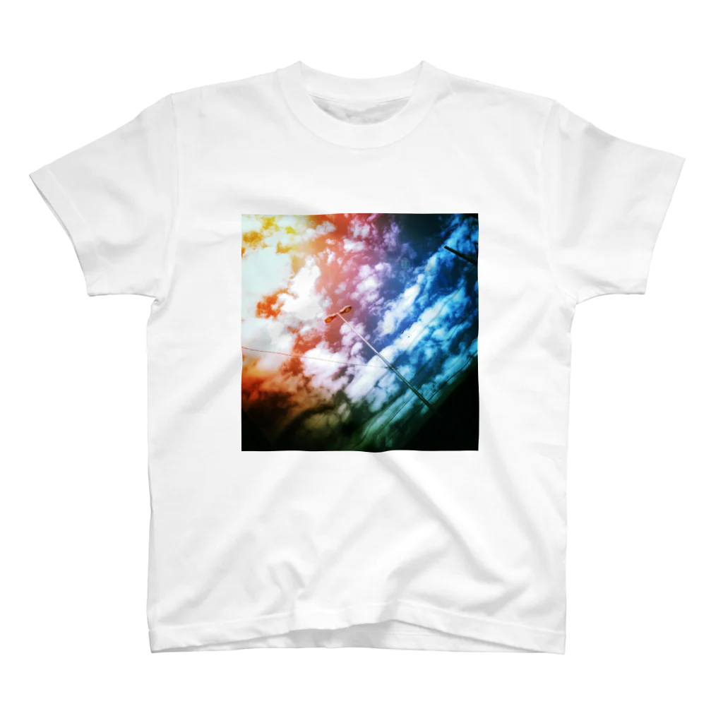 kiisaのcolorful sky  Regular Fit T-Shirt