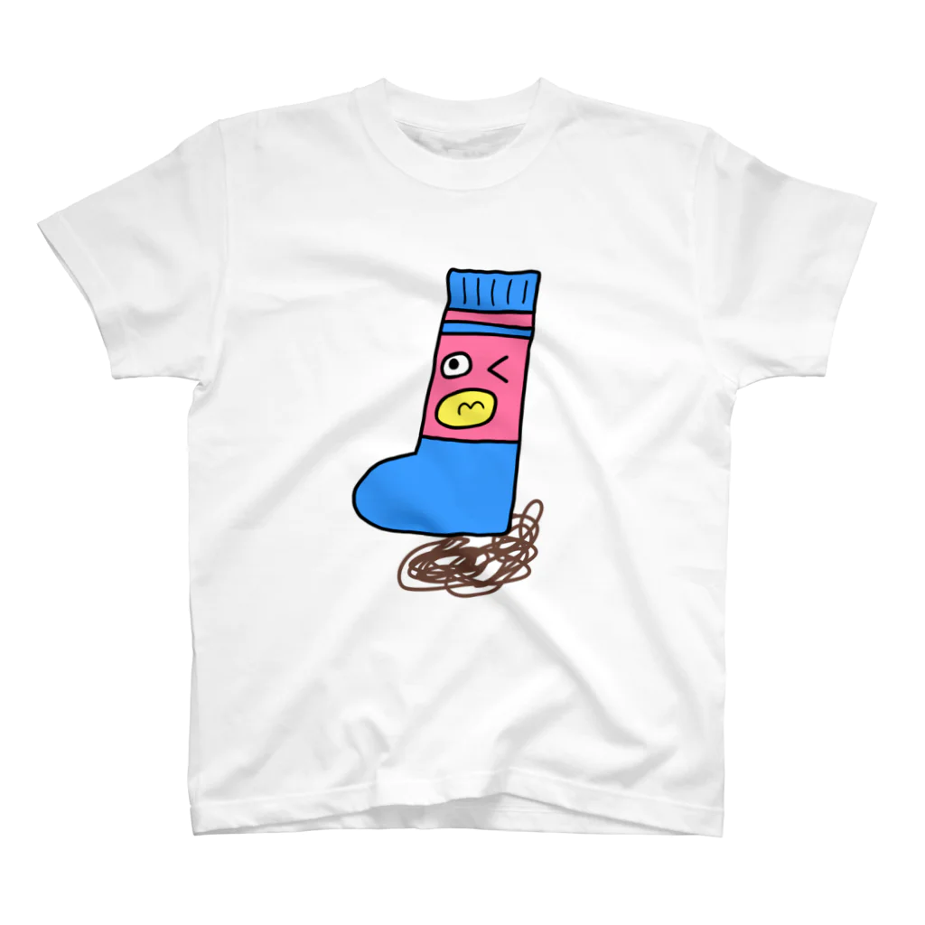 はるこの画伯ショップのMad Mud Socks スタンダードTシャツ