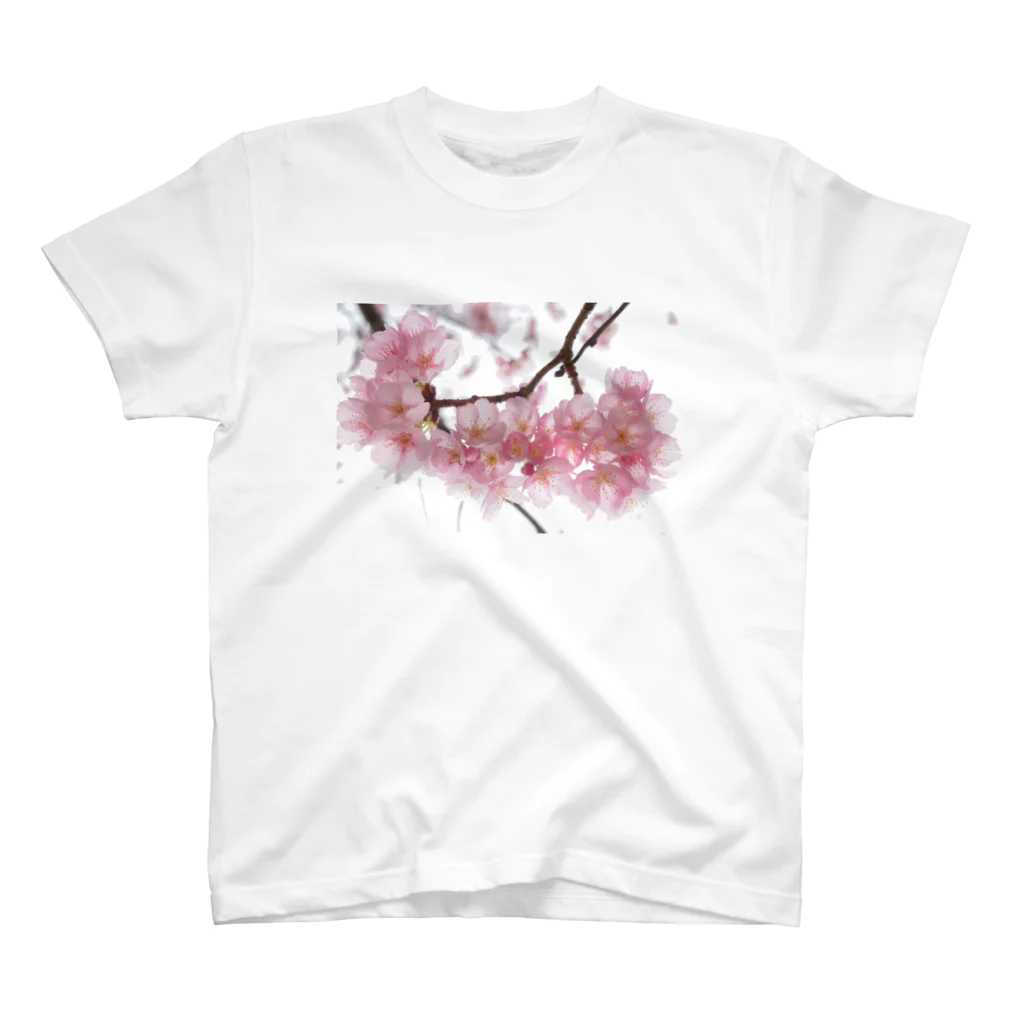 I miss you の河津桜満開 Regular Fit T-Shirt