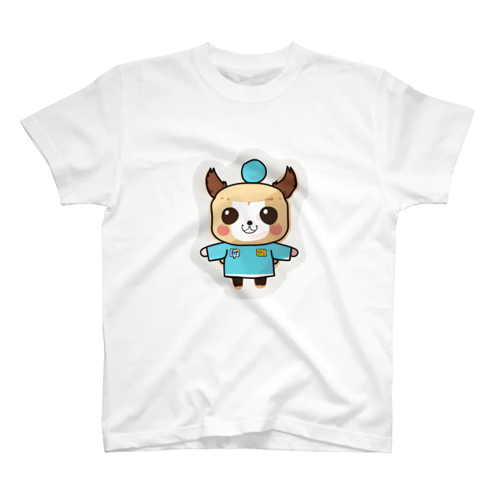 tamagonokoのカンフードッグくん スタンダードTシャツ