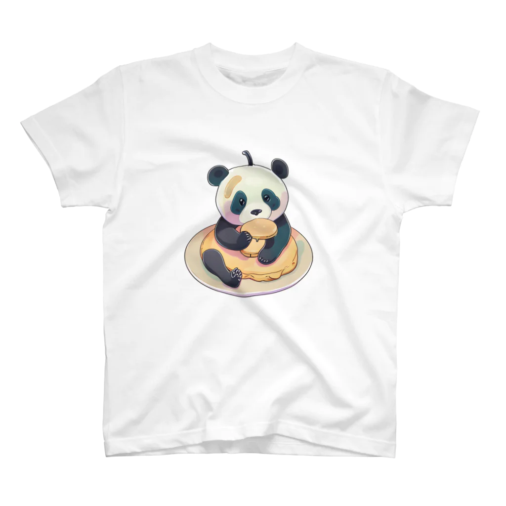 ちょいこげぐらたんのPancake Panda スタンダードTシャツ
