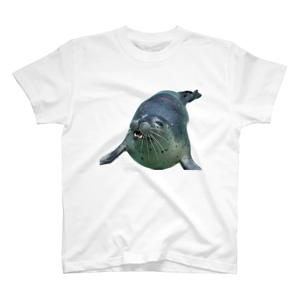 tmy_fの水族館の生き物（愛しのゴマちゃん） Regular Fit T-Shirt