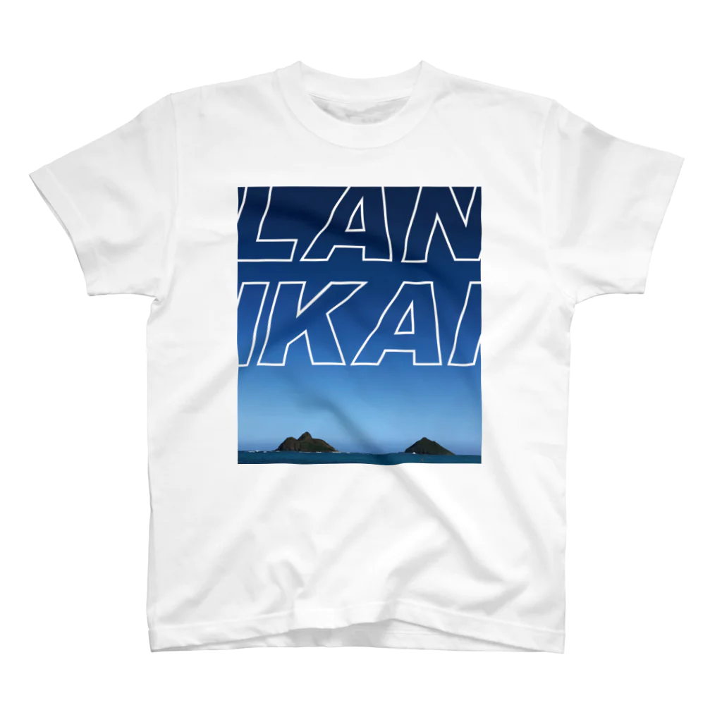 Souvenir HawaiiのNO FILTER LANIKAI スタンダードTシャツ